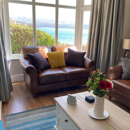 포스마독 Tegfryn , 5*, Sea View, Borth Y Gest 빌라 외부 사진
